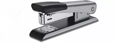 Канцелярский степлер "Deli" № 24/6, 25 листов (Арт. - 0341) Черный/серебристый
