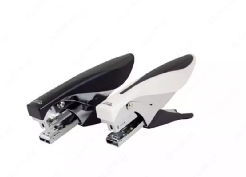 Канцелярский степлер-плаер "Deli" № 24/6, 30 листов (Арт. - 0349) Ассорти