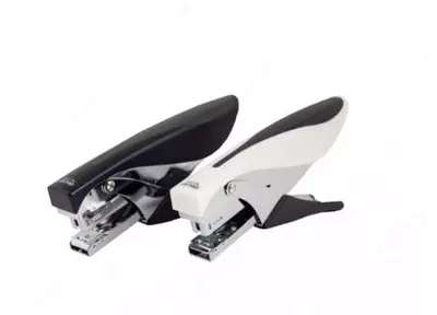 Канцелярский степлер-плаер "Deli" № 24/6, 30 листов (Арт. - 0349) Ассорти