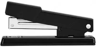 Kantselyariya shtapellari "Deli Essential" № 24/6, 25 varaq (Art. - 0423) Qora