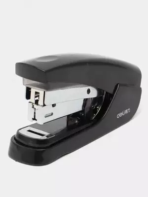 Канцелярский мини-степлер "Deli" № 24/6, 25 листов (Арт. - 0372) Ассорти