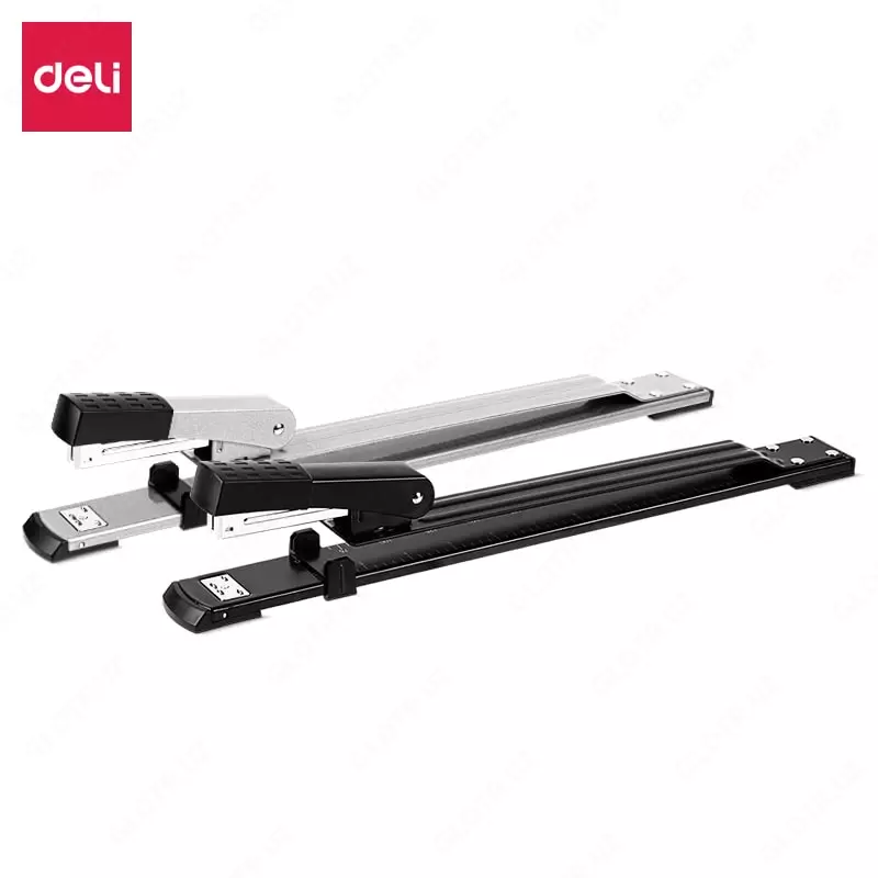 Канцелярский металлический степлер "Deli" № 24/6, 20 листов (Арт. - 0334) Ассорти