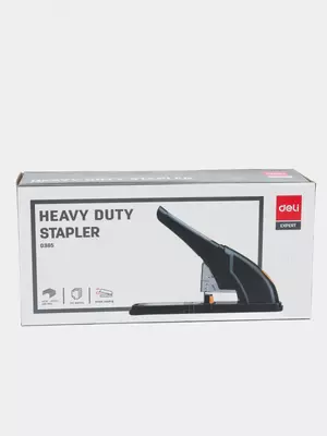 Kantselyariya shtapellari "Deli Expert" № N23/6-23/23, 210 varaq (Art. - 0385) Qora