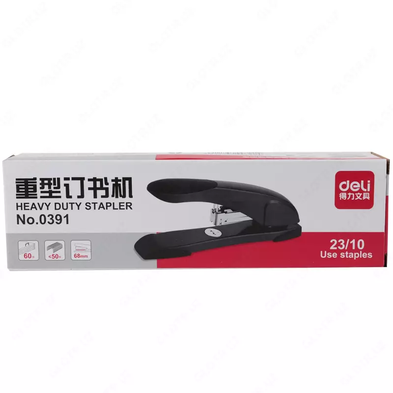 Канцелярский степлер "Deli" № N23/6-23/10, 50 листов (Арт. - 0391) Ассорти