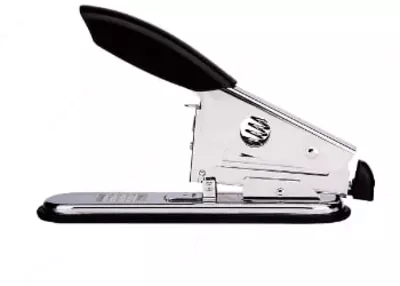 Kantselyariya stapler "Deli Start" №23/6-23/10, 50 varaq (m. - 0397) Kumush/Qora