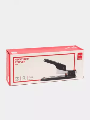 Kantselyariya shtapellari "Deli Essential" № 23/6-23/13, 80 varaq (Art. - 0390) Qora