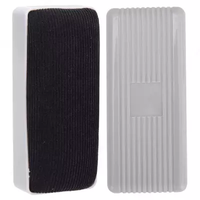 Ластик для белой доски "Deli" (Арт. - 7810) Белый/черный