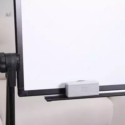 Ластик для белой доски "Deli" (Арт. - 7810) Белый/черный