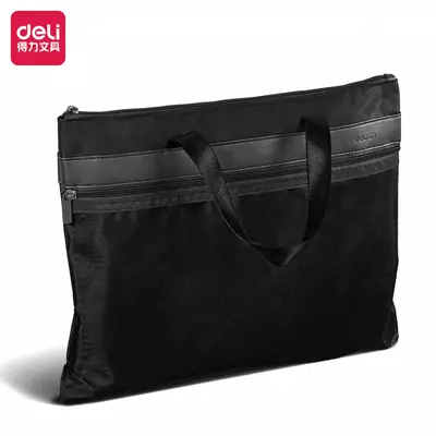 Многофункциональная сумка для документов "Deli" (Арт. - 63777-bk ) Черная