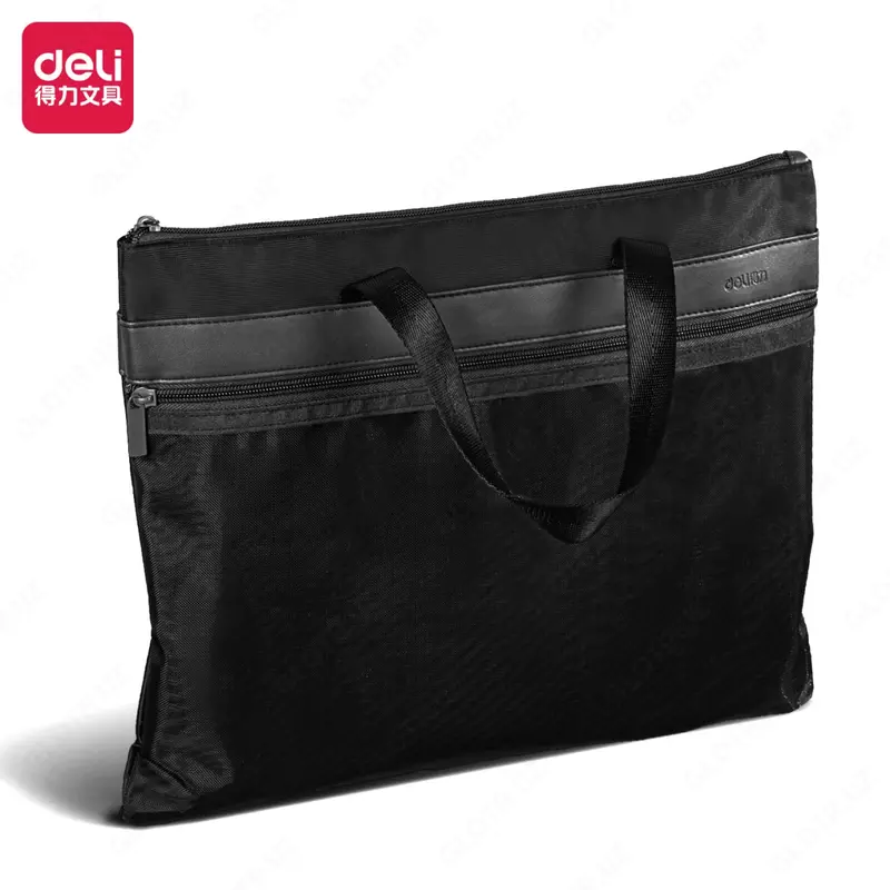 Многофункциональная сумка для документов "Deli" (Арт. - 63777-bk ) Черная