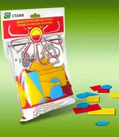 Rangli hisoblash tayoqlari to'plami "Stamm" plastmassa