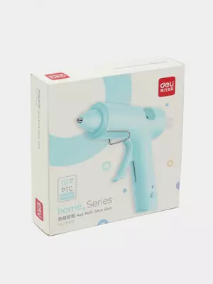 Клеевой пистолет-расплав "Deli" сетевой 20W (Арт. - 31401-bl) Голубой