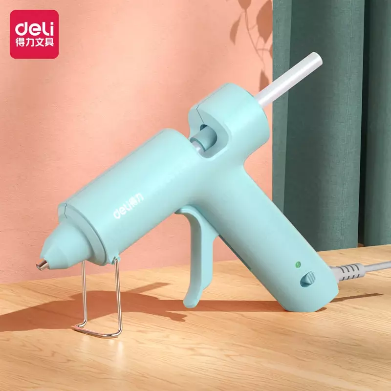 Клеевой пистолет-расплав "Deli" сетевой 20W (Арт. - 31401-bl) Голубой