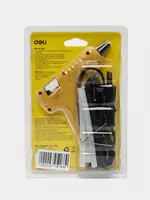 Клеевой пистолет-расплав "Deli" сетевой 20W (Арт. - 50061-EA) Желтый Только в розницу