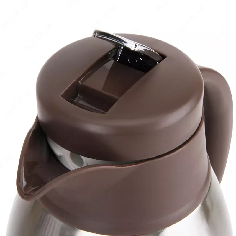 Термос вакуумный "Deli" 1.9 л (Арт. - 8967) Серебристый/коричневый