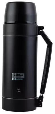 Термос вакуумный "Deli" 2.0 л (Арт. - 17758) Черный