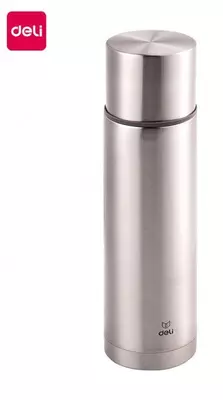 Термос-кружка вакуумная "Deli" 0.45 л (Арт. - 17651) Ассорти