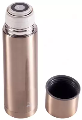 Термос-кружка вакуумная "Deli" 0.45 л (Арт. - 17651) Ассорти