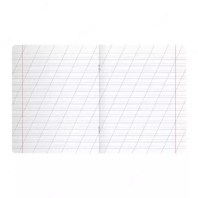 Школьная Тетрадь 12 листов BG "Отличная" косая линия (Арт. - Т5ск12_10594) Голубая