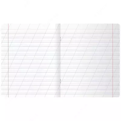 Тетрадь 12 листов BG "Школьная" косая линия (Арт. - Т5ск12_7331) Зеленая