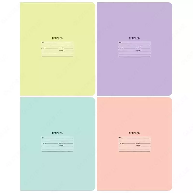 Школьная Тетрадь 12 листов BG "Лучшая" линия (Арт. - Т5ск12_9798) Ассорти