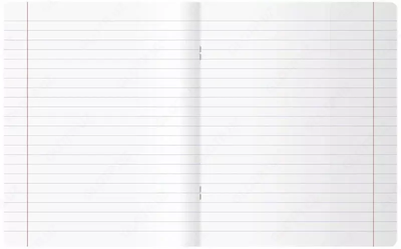 Daftar 12 varaq BG "Maktab" liniyasi (Art. - T5sk12_7329) Yashil