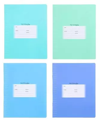 Daftar 12 varaq BG "Maktab" tor chiziq (Art. - T5sk12_7335) Assortiment