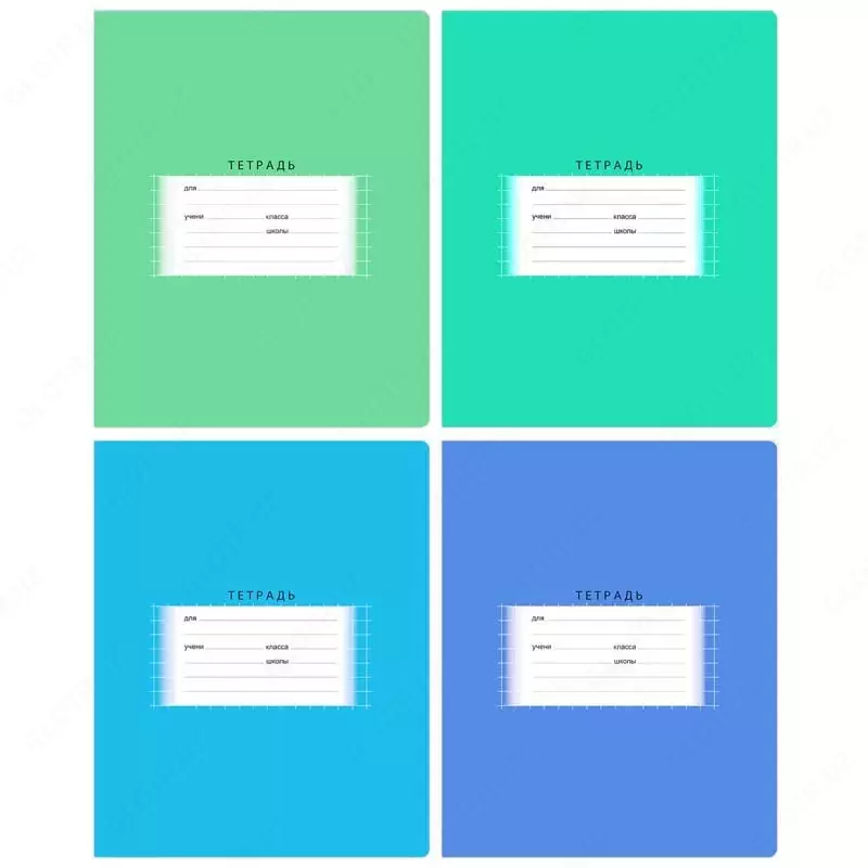 Тетрадь 18 листов BG "Школьная" клетка (Арт. - Т5ск18_7336) Ассорти