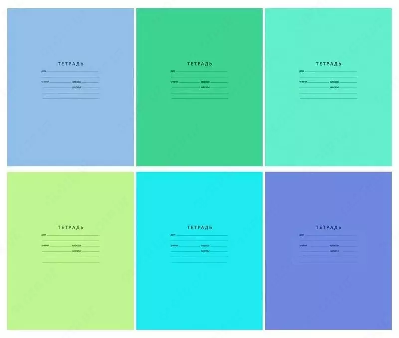 Школьная Тетрадь 18 листов BG "Отличная" линия (Арт. - Т5ск18_7320) Ассорти
