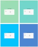 Тетрадь 18 листов BG "Школьная" линия (Арт. - Т5ск18_7338) Ассорти