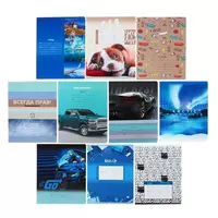 Тетрадь 24 листа BG "Mix-10. Мальчики" линия (Арт. - Т5ск24_8555) Ассорти