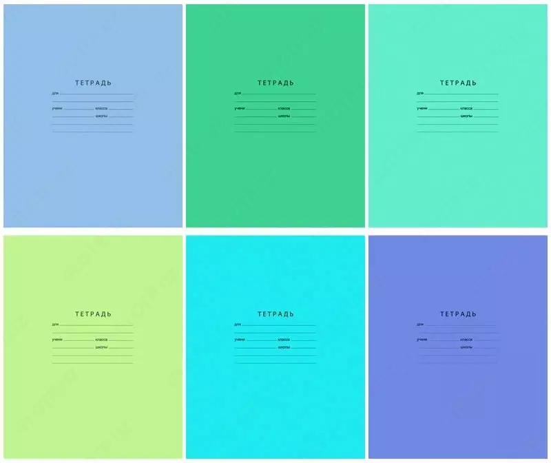 Школьная Тетрадь 24 листа BG "Отличная" линия (Арт. - Т5ск24_7324) Ассорти