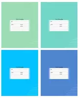 Тетрадь 24 листа BG "Школьная" линия (Арт. - Т5ск24_7342) Ассорти