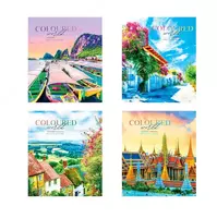 Школьная Тетрадь 48 листов ArtSpace "Путешествия" клетка (Арт. - Т48к_29710) Ассорти