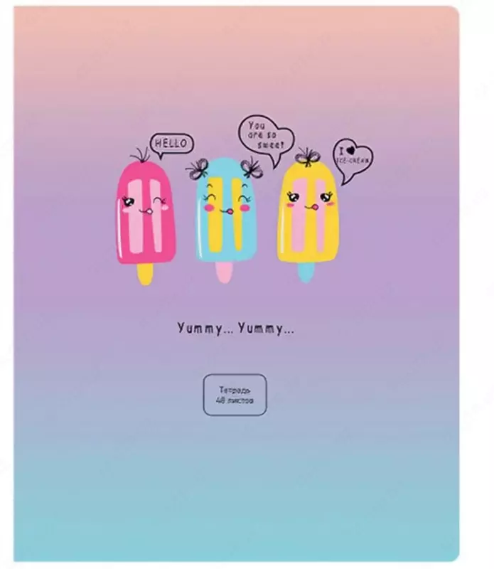 Школьная Тетрадь 48 листов BG "Mix-10. Девочки" клетка (Арт. - Т5ск48_8498) Ассорти