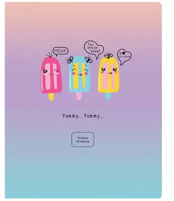 Школьная Тетрадь 48 листов BG "Mix-10. Девочки" клетка (Арт. - Т5ск48_8498) Ассорти