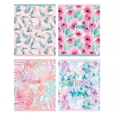 Школьная Тетрадь 48 листов BG "Влюбиться" клетка (Арт. - Т5ск48_лм_9825) Ассорти