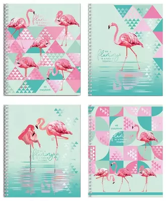 Тетрадь 48 листов BG "Розовое чудо" клетка (Арт. - Т5гр48_тгф_8445) Ассорти