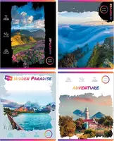 Школьная Тетрадь 48 листов BG "Life adventure" линия (Арт. - Т5ск48_8644) Ассорти