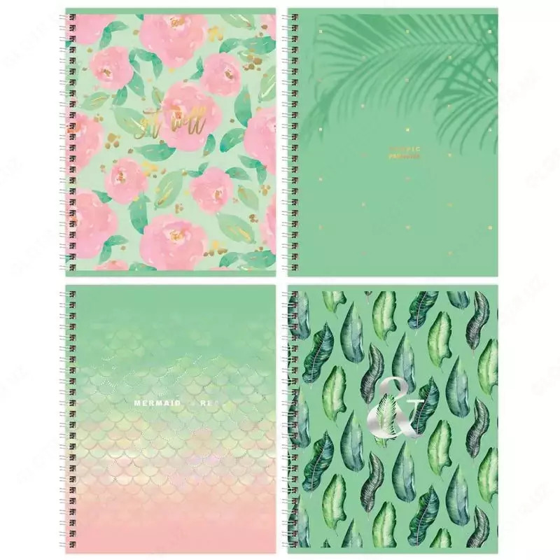 Тетрадь 48 листов BG "Mint Gold" линия (Арт. - Т5ск48_тгф_8438) Ассорти