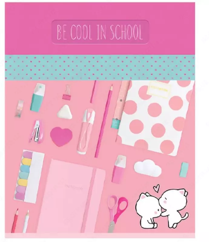 Школьная Тетрадь 48 листов BG "Mix-10. Девочки" линия (Арт. - Т5ск48_10408) Ассорти