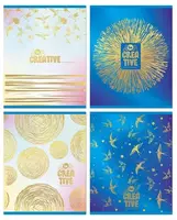 Тетрадь 60 листов BG "Be creative" клетка (Арт. - Т5гр60_тгф_9094) Ассорти