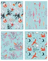 Тетрадь 60 листов BG "Blue and you" клетка (Арт. - Т5гр60_вл_9616) Ассорти