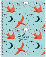 13 500 сум Тетрадь 60 листов BG "Blue and you" клетка (Арт. - Т5гр60_вл_9616) Ассорти