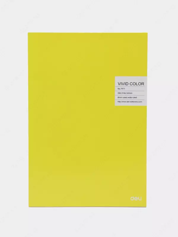 Рабочая Тетрадь "Deli Vivid Color", линейка, А5, 32 л. (Арт. - 7971) Распродажа!