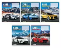 Тетрадь 12 листов Феникс "Авто и горы" линия (Арт. - 34148) Ассорти