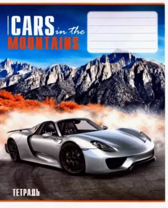 Тетрадь 12 листов Феникс "Авто и горы" линия (Арт. - 34148) Ассорти