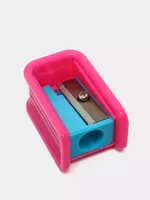 Пластиковая точилка для карандашей Deli "POP!" ручная (Арт. - 00100-ER) Ассорти Только в розницу