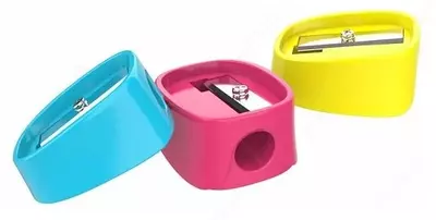 Plastik qalam o'tkirlagich Deli "U-touch" qo'llanmasi (Art.-00803-ER) Turli xil