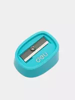 2 400 сум Пластиковая точилка для карандашей Deli "U-touch" ручная (Арт. - 00803-ER) Ассорти